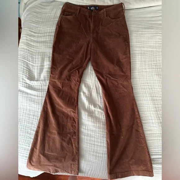 Hollister Pants Jumpsuits Hollister Brown Corduroy Flare